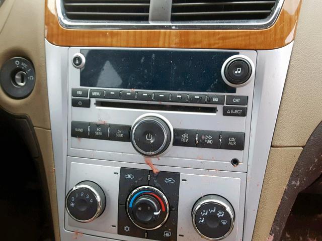 1G1ZH57B78F215395 - 2008 CHEVROLET MALIBU 1LT BLACK photo 9