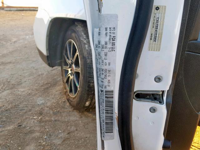 1C4NJCBA3GD576856 - 2016 JEEP COMPASS SP 白色 照片 10