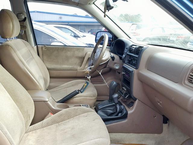 4S6DM58W6Y4418226 - 2000 HONDA PASSPORT E 蓝色 照片 5