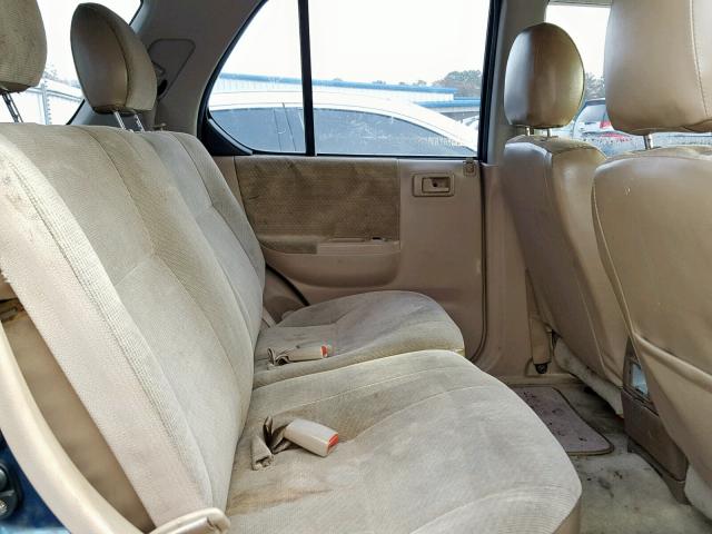 4S6DM58W6Y4418226 - 2000 HONDA PASSPORT E 蓝色 照片 6