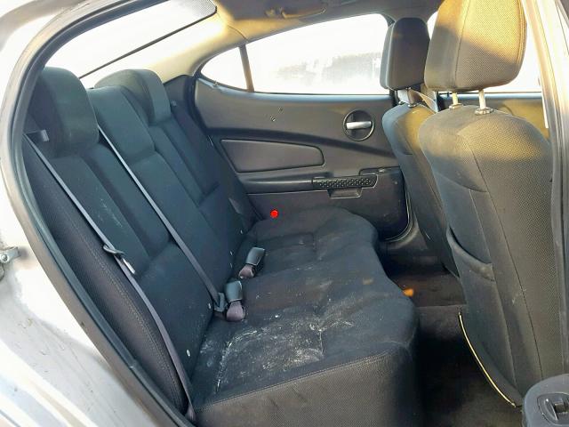 2G2WP552981149377 - 2008 PONTIAC GRAND PRIX SILVER photo 6