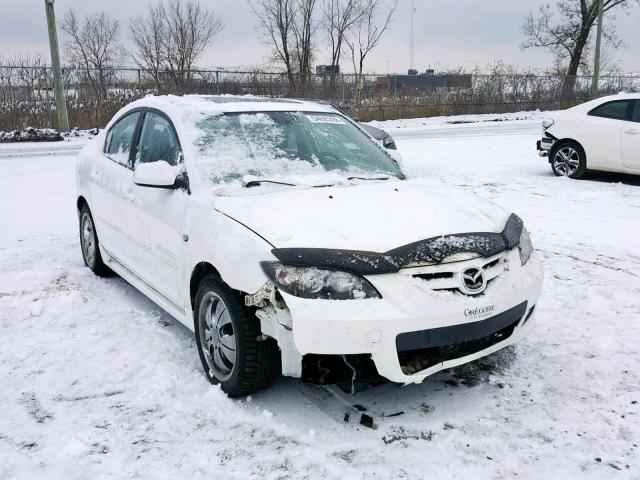 JM1BK323771686733 - 2007 MAZDA 3 S WHITE photo 1