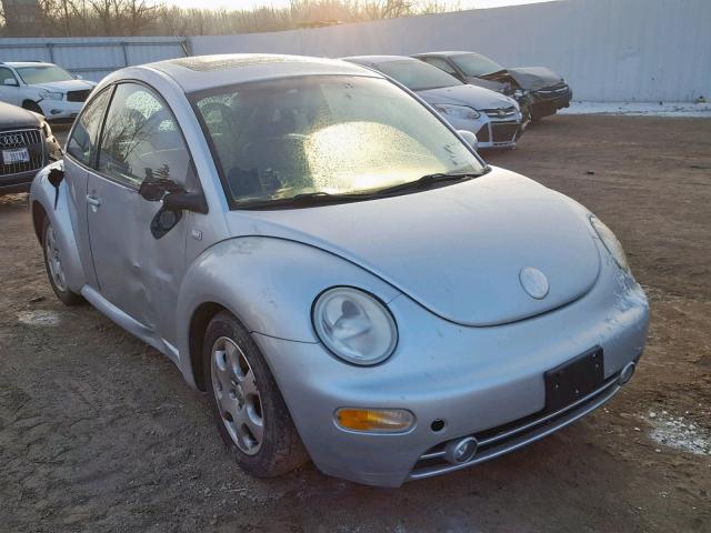 3VWCK21C92M424222 - 2002 VOLKSWAGEN NEW BEETLE Gümüş foto 1