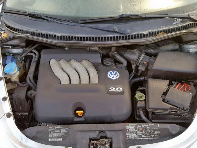 3VWCK21C92M424222 - 2002 VOLKSWAGEN NEW BEETLE Gümüş foto 7