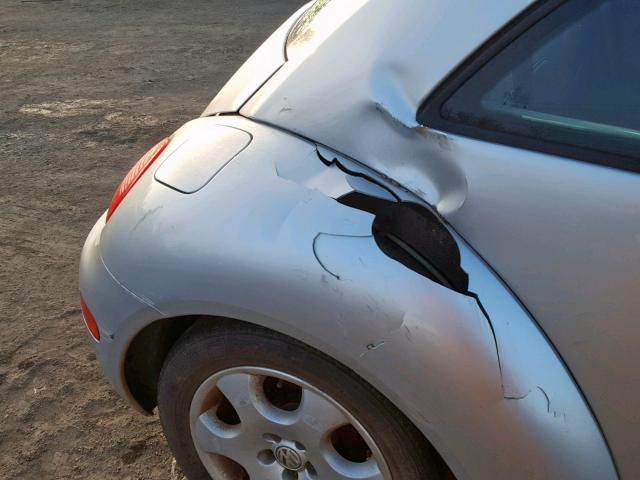 3VWCK21C92M424222 - 2002 VOLKSWAGEN NEW BEETLE Gümüş foto 9