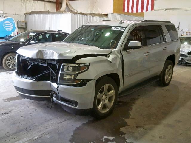 1GNSKAKC3GR334388 - 2016 CHEVROLET TAHOE K150 SILVER photo 2