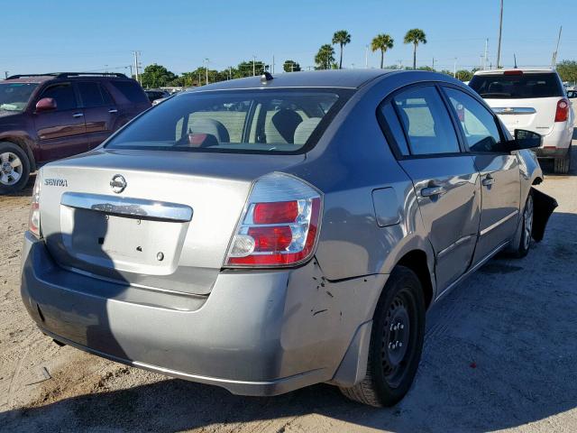 3N1AB6AP0AL655036 - 2010 NISSAN SENTRA 2.0 GRAY photo 4