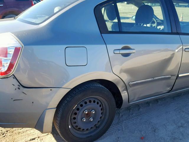 3N1AB6AP0AL655036 - 2010 NISSAN SENTRA 2.0 GRAY photo 9