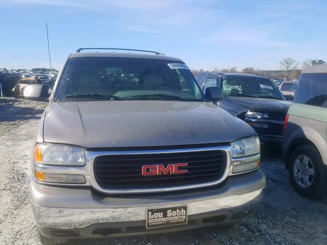 1GKEC13Z92J175782 - 2002 GMC YUKON GRAY photo 9