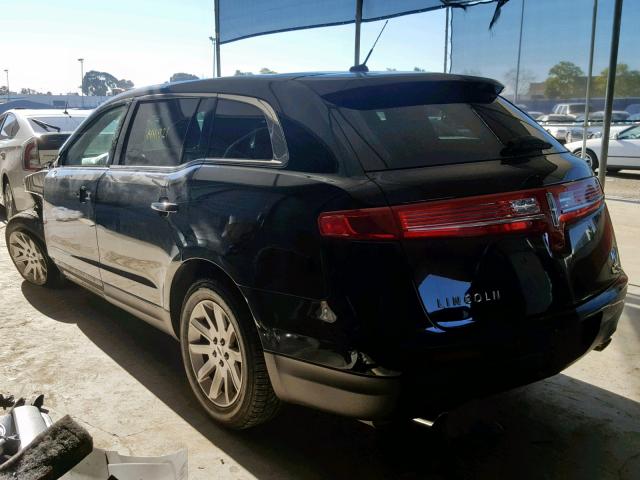 2LMGJ5M9XDBL58101 - 2013 LINCOLN MKT BLACK photo 3