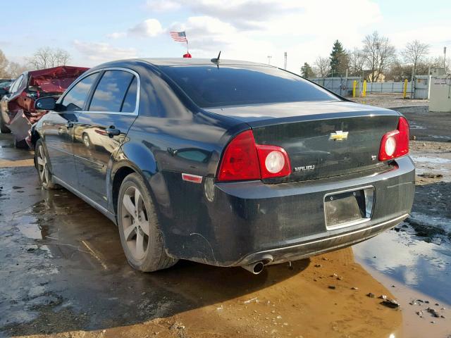 1G1ZJ57B18F182639 - 2008 CHEVROLET MALIBU 2LT BLACK photo 3