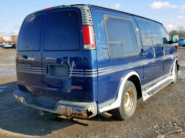 1GDFG15M021108165 - 2002 GMC SAVANA RV BLUE photo 4