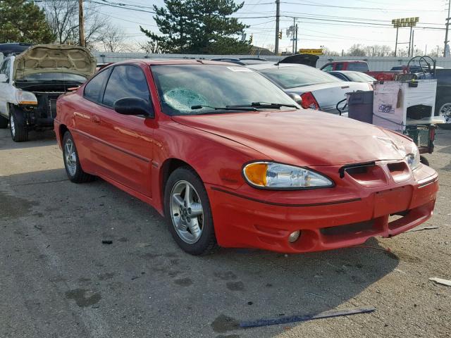 1G2NW12E83C197753 - 2003 PONTIAC GRAND AM G RED photo 1