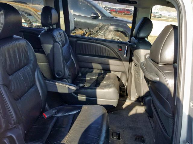 5FNRL38856B014481 - 2006 HONDA ODYSSEY TO GRAY photo 6