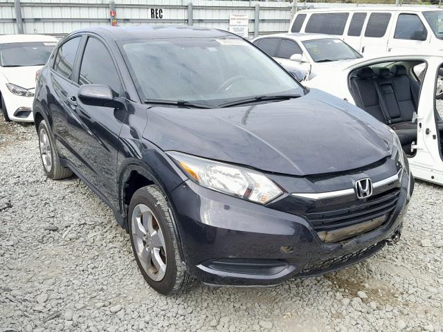 3CZRU5H3XHM705155 - 2017 HONDA HR-V LX BLACK photo 1