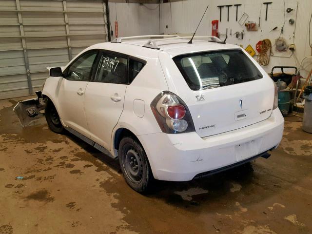 5Y2SM6E05AZ402506 - 2010 PONTIAC VIBE WHITE photo 3