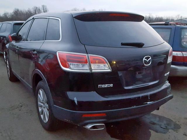 JM3TB28V180125532 - 2008 MAZDA CX-9 BLACK photo 3