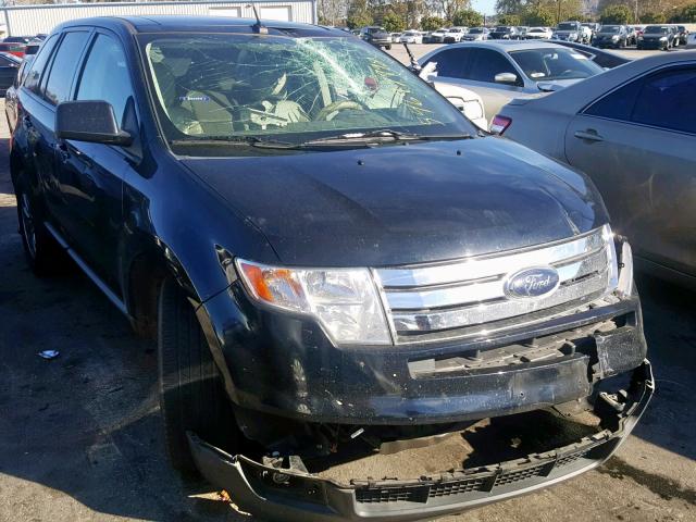 2FMDK38C89BA99427 - 2009 FORD EDGE SEL BLACK photo 1