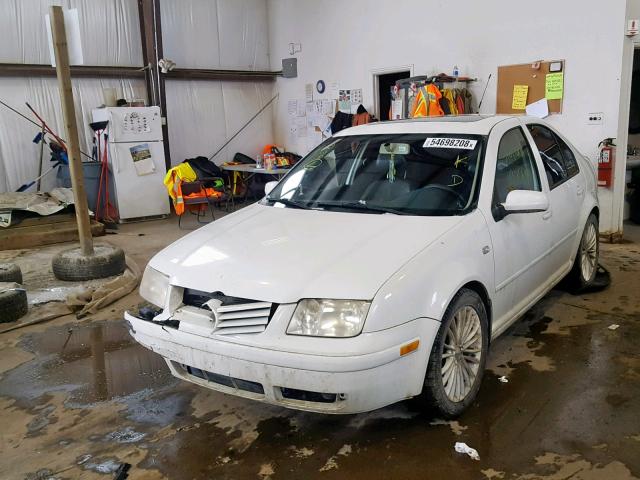 3VWPD69M51M186674 - 2001 VOLKSWAGEN JETTA WOLF WHITE photo 2