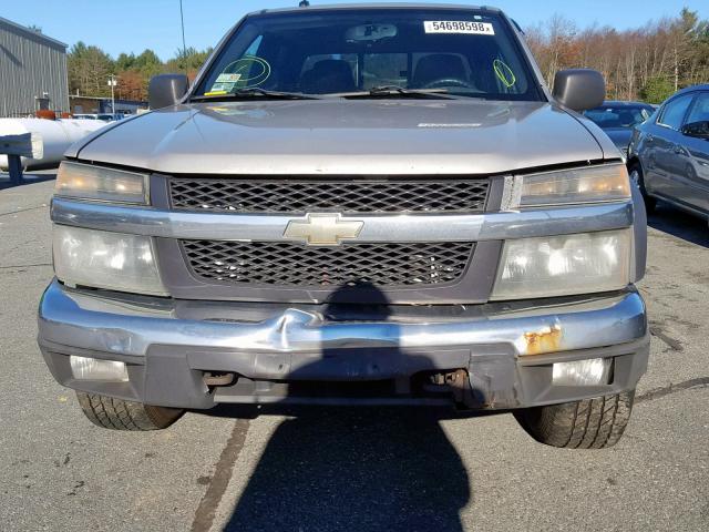 1GCDT136758261309 - 2005 CHEVROLET COLORADO GRAY photo 9