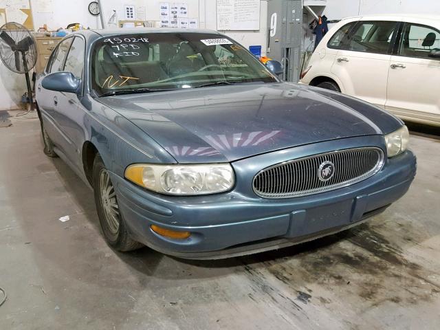 1G4HR54K02U273531 - 2002 BUICK LESABRE LI BLUE photo 1