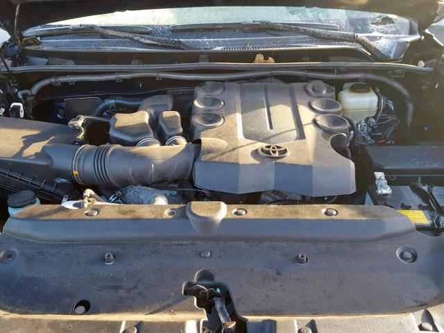 JTEBU5JR9G5350534 - 2016 TOYOTA 4RUNNER SR BLUE photo 7