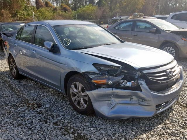 1HGCP2F43BA152318 - 2011 HONDA ACCORD LXP BLUE photo 1