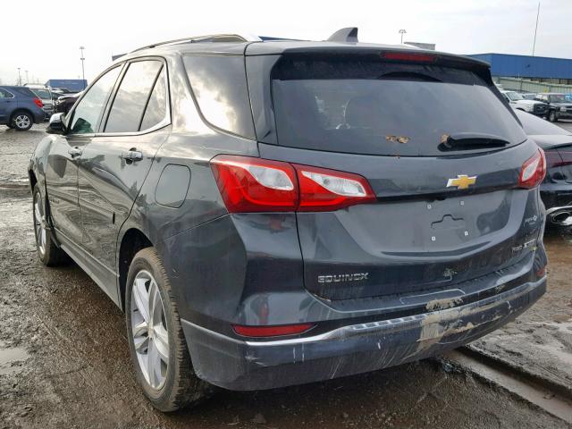 2GNAXVEV3J6101275 - 2018 CHEVROLET EQUINOX PR GRAY photo 3