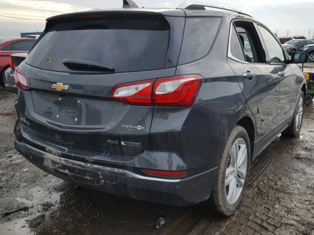 2GNAXVEV3J6101275 - 2018 CHEVROLET EQUINOX PR GRAY photo 4