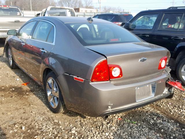 1G1ZD5E07CF287431 - 2012 CHEVROLET MALIBU 2LT BROWN photo 3