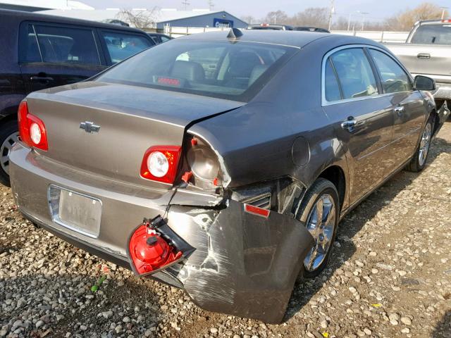 1G1ZD5E07CF287431 - 2012 CHEVROLET MALIBU 2LT BROWN photo 4