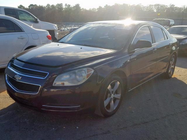 1G1ZJ57B58F182207 - 2008 CHEVROLET MALIBU 2LT BLACK photo 2