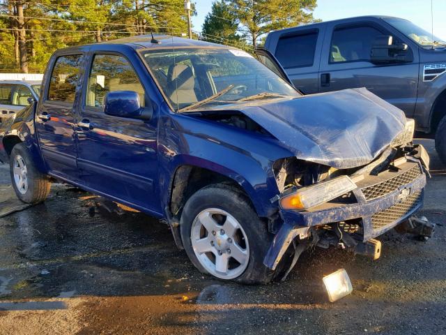 1GCDSCF95C8100670 - 2012 CHEVROLET COLORADO L BLUE photo 1