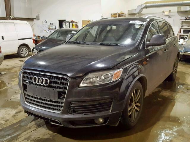 WA1EV74L77D097666 - 2007 AUDI Q7 4.2 QUA BLACK photo 2