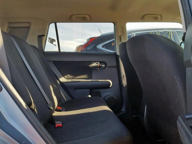JTLKE50E091062139 - 2009 TOYOTA SCION XB Сұр фото 6