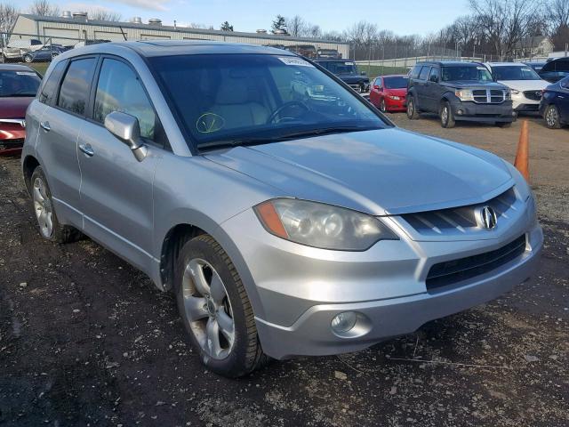 5J8TB18237A023782 - 2007 ACURA RDX SILVER photo 1