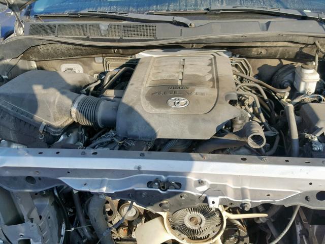 5TFUM5F1XBX022147 - 2011 TOYOTA TUNDRA DOU SILVER photo 7