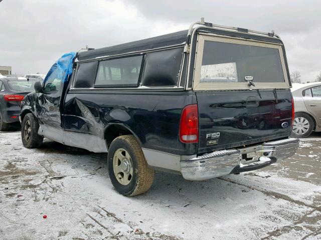 2FTRF17W44CA39811 - 2004 FORD F-150 HERI BLACK photo 3