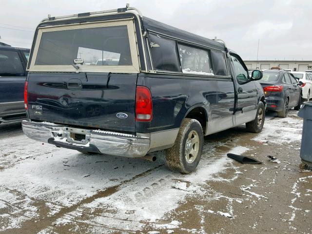 2FTRF17W44CA39811 - 2004 FORD F-150 HERI BLACK photo 4