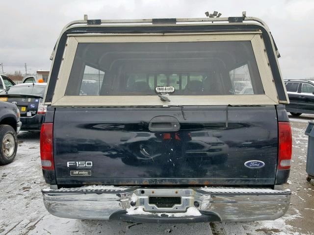 2FTRF17W44CA39811 - 2004 FORD F-150 HERI BLACK photo 6