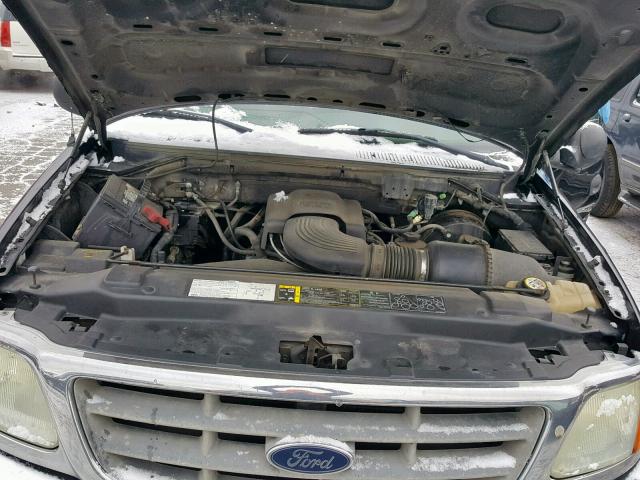 2FTRF17W44CA39811 - 2004 FORD F-150 HERI BLACK photo 7