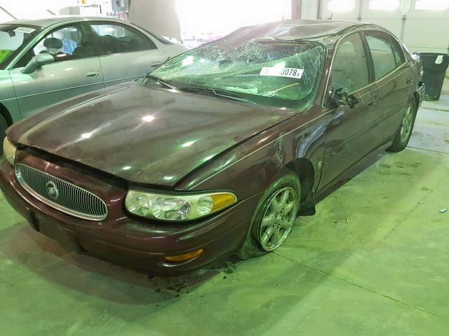 1G4HP52K25U249437 - 2005 BUICK LESABRE CU MAROON photo 2