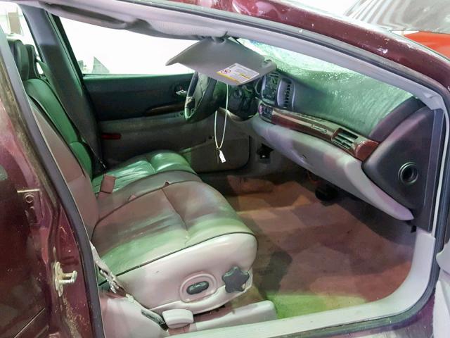 1G4HP52K25U249437 - 2005 BUICK LESABRE CU MAROON photo 5