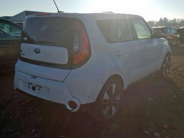 KNDJX3A58E7096020 - 2014 KIA SOUL ! WHITE photo 4