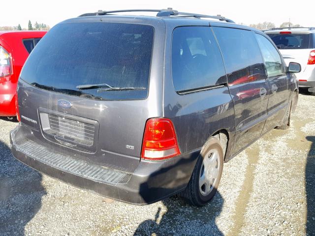 2FMDA51605BA00905 - 2005 FORD FREESTAR S GRAY photo 4