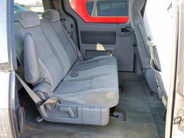 2FMDA51605BA00905 - 2005 FORD FREESTAR S GRAY photo 6