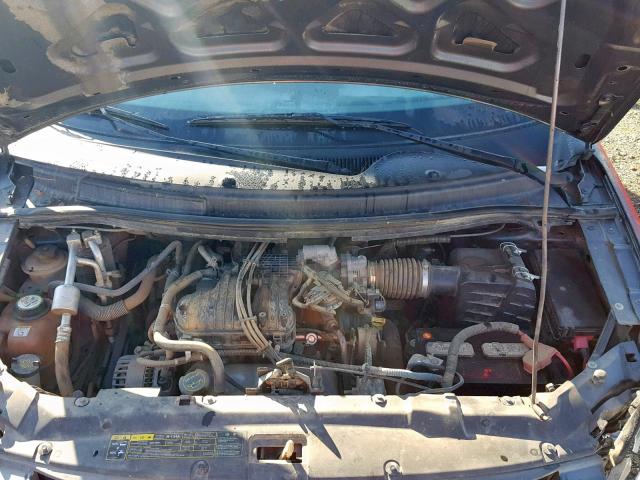 2FMDA51605BA00905 - 2005 FORD FREESTAR S GRAY photo 7