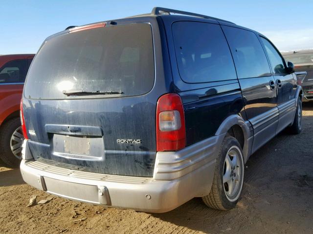 1GMDX03E81D186882 - 2001 PONTIAC MONTANA BLUE photo 4