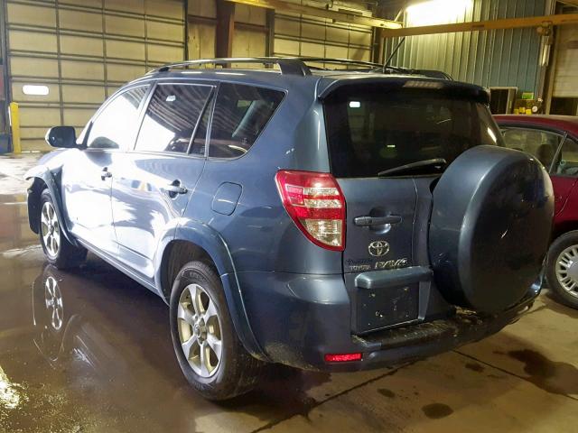 JTMDF4DV4A5034590 - 2010 TOYOTA RAV4 LIMIT BLUE photo 3