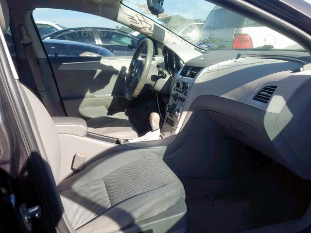 1G1ZB5EB8A4139272 - 2010 CHEVROLET MALIBU LS CHARCOAL photo 5